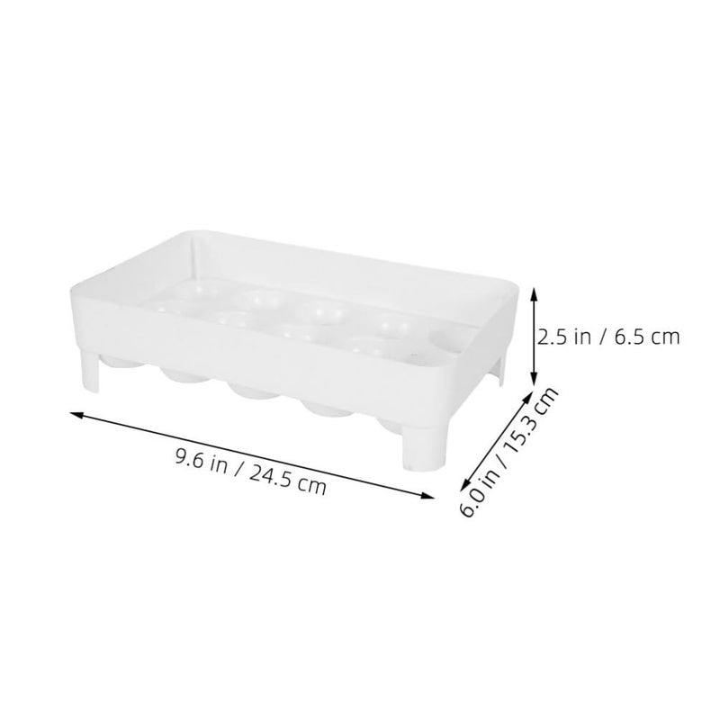 2Pcs Stackable Refrigerator Storage Containers With Lids For Kitchen Organization - Image 3
