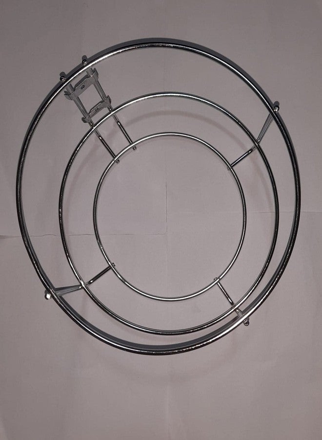 Portible High Grade Stainless Steel Bin Holder/Dust Bin Holder/Modular Kitchen Fixture (Dia 10 Inches) - Image 3