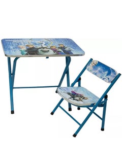 Table and chair set for children with the character of Frozen