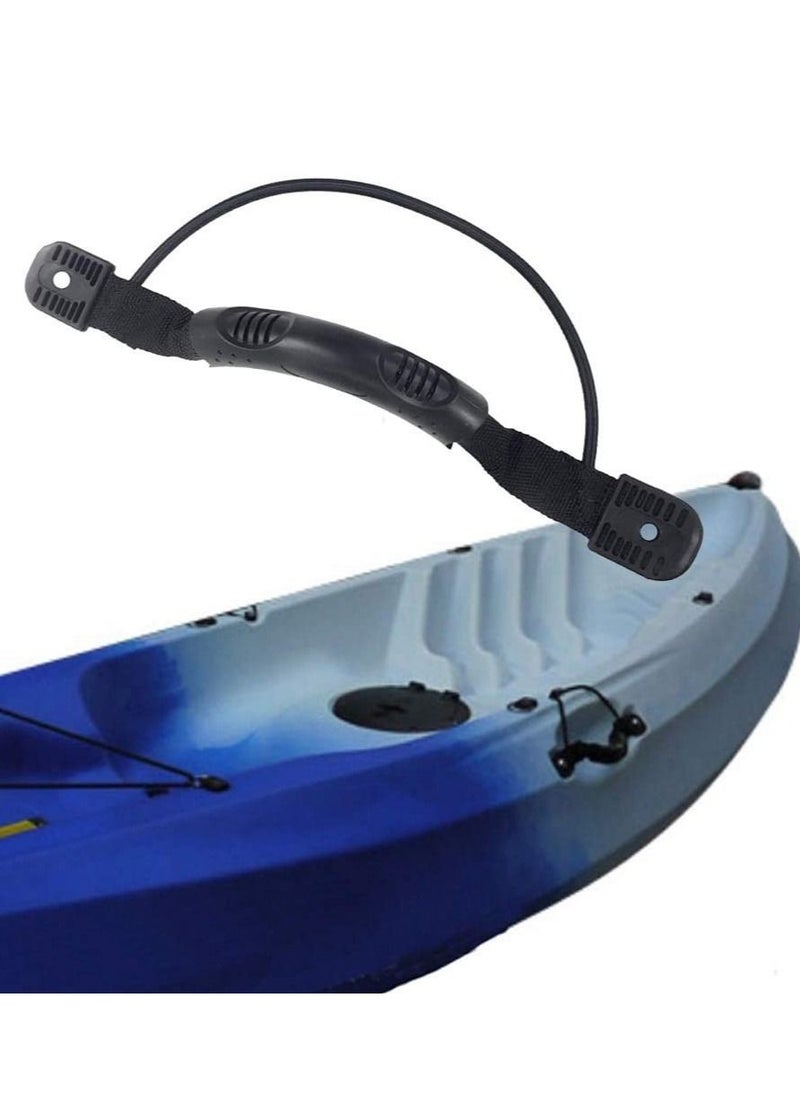 Y&D - Kayak Handle Carry Handles Mount Paddle with Screws and Bungee Cord, Canoe Boat Side Handle, Ocean, Rowing Tool, Pescador, Emotion Kayaks Suitcase, 4 Pcs - Image 1