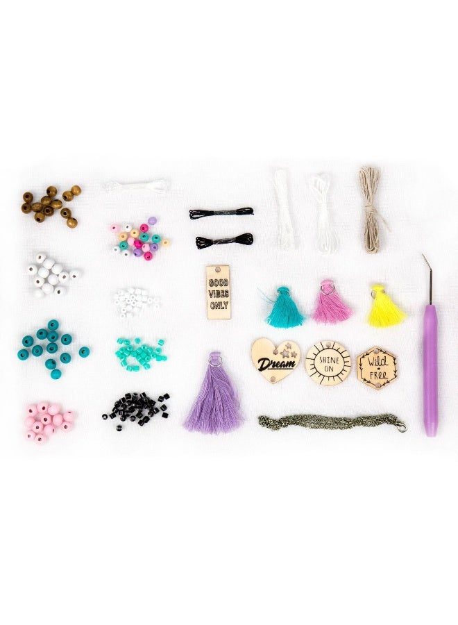 STMT D.I.Y. Wooden Charm and Tassel Jewelry Kit - Image 2