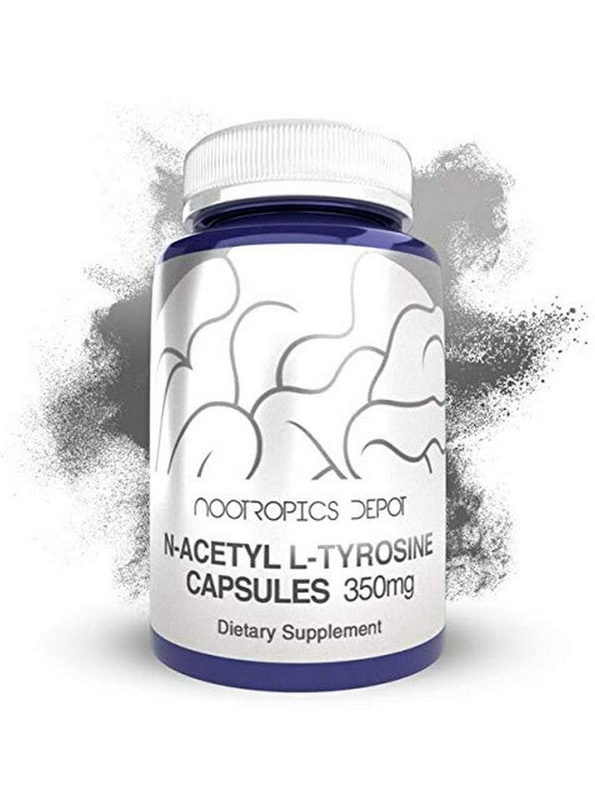 Nootropics Depot Nacetyl Ltyrosine Capsules; 350Mg; 240 Count; Nalt; Amino Acid Supplement; Natural Nootropic Supplement; Supports Memory Learning And Focus; Supports Healthy Stress Levels - Image 1
