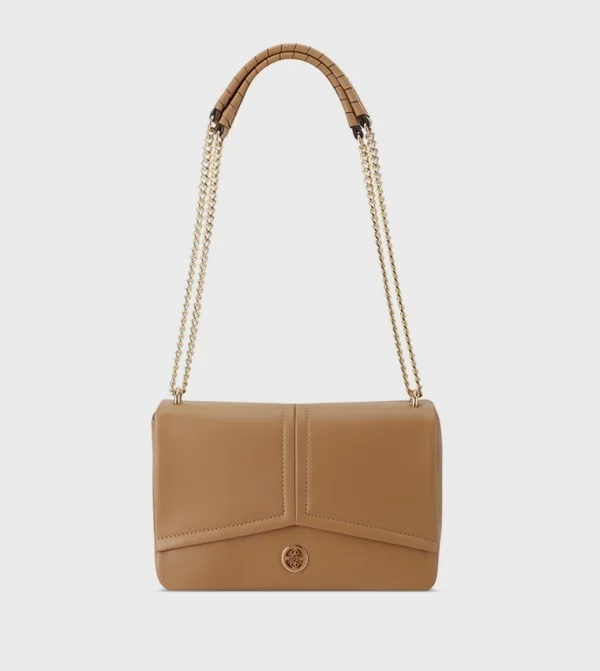 NINE WEST ERINA Logo Detail Convertible Shoulder Bag