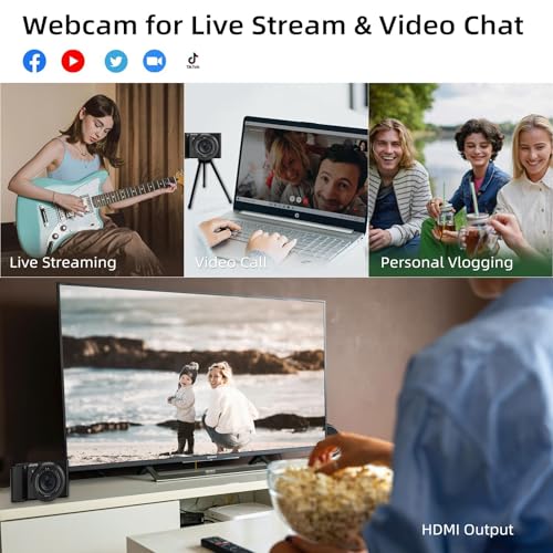 ORDRO G730 5K Mirrorless Camera 12x Optical Zoom, 3.2" Vari-Angle Touchscreen, Auto/Manual Focus for Vlogging and Photography - Image 3