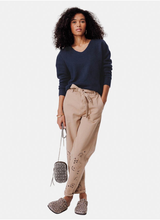 promod V-neck ribbed jumper  - Image 2