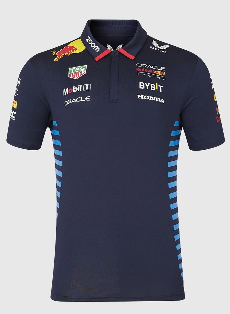 Red Bull قميص بولو قصير الأكمام - Image 1