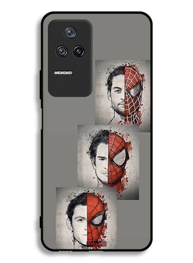 Tolwak Xiaomi Redmi K50 Protective Case Cover Spider Man Art - Image 2