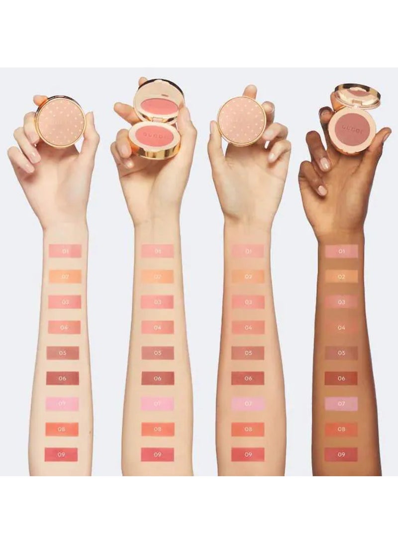 GUCCI Blush de Beauté cheeks and eyes powder 02 Tender Apricot5.5g - Image 3