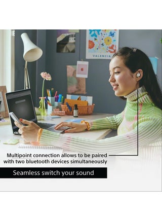 WF-C510 Truly Wireless Earbuds, 22 hours battery life, Clearer hands-free calling, Multipoint Connection, Ambient Sound Mode, IPX4 Water Resistance Black - view 5