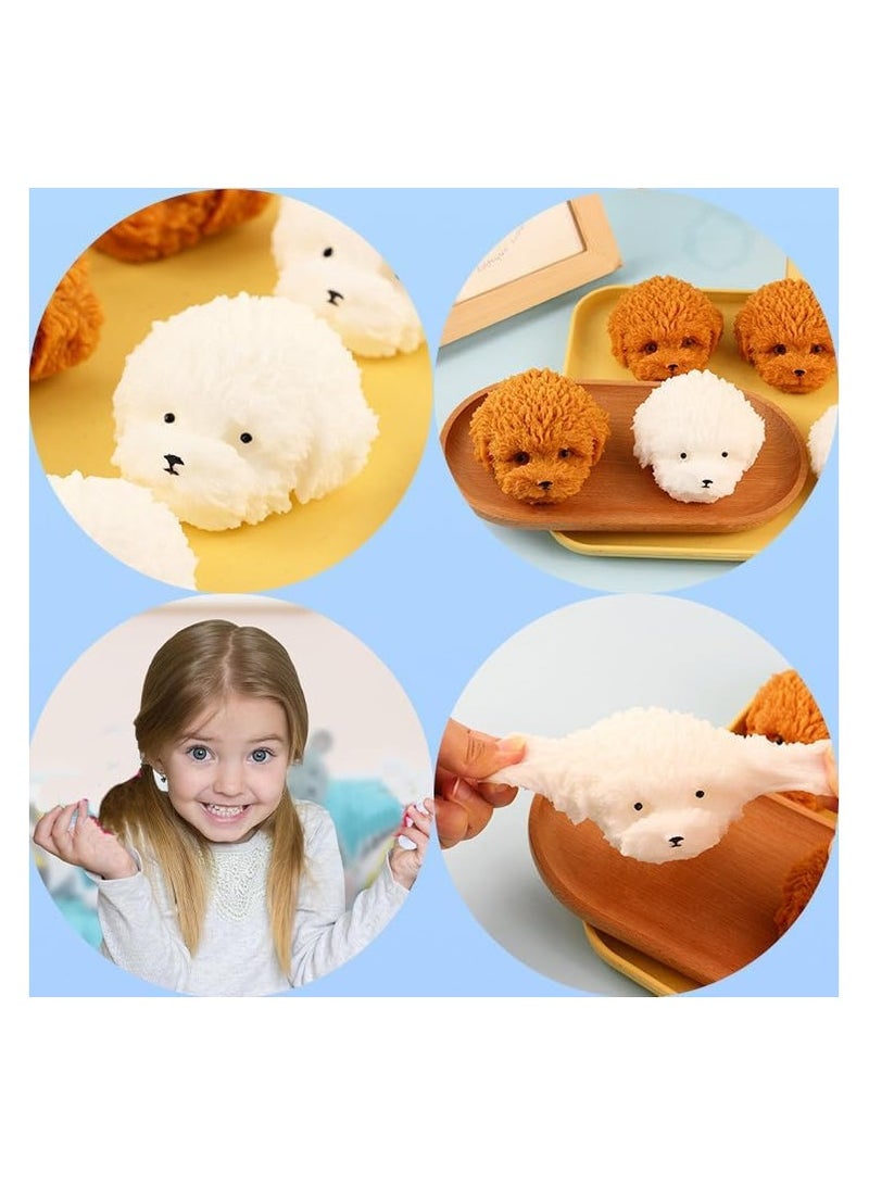 general 2 Pack of Taba Squishy Toys for Kids, Taba Squishy Dog Squishy Quiet Fidgety Toys, Cute Stress Relief Squishies Squeezing Sensory Toys Kids Teen Gifts - Image 2