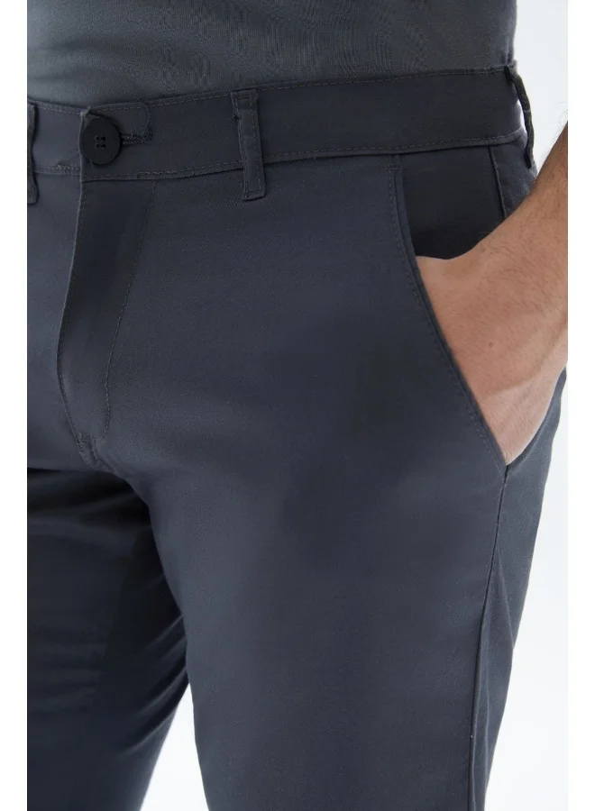 Wecre8 Dark Grey Classic Slim Shorts