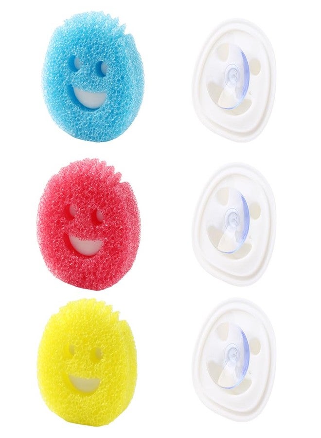 Ximimark 3pcs Multi-Purpose Cleaning Sponges - Thermosensitive, Ideal for Kitchen, Bathroom & Car Wash - Durable PC Material - Image 1