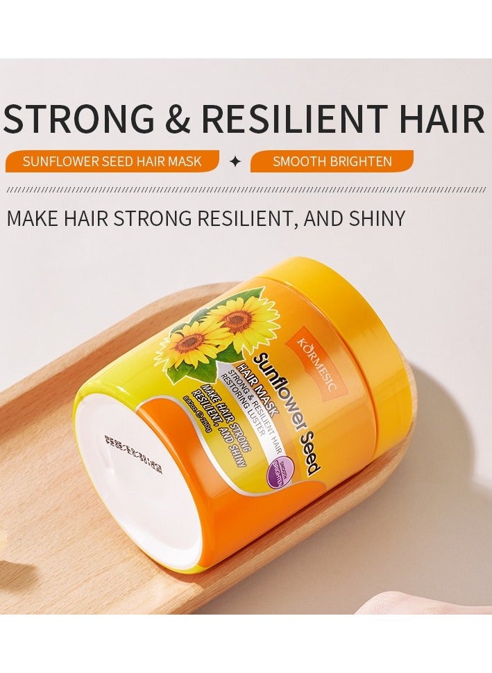 Kormesic Sunflower Seed Hair Mask 250g - Nourishing & Revitalizing - Image 2