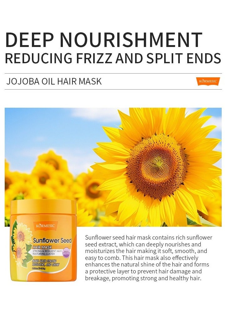 Kormesic Sunflower Seed Hair Mask 250g - Nourishing & Revitalizing - Image 3