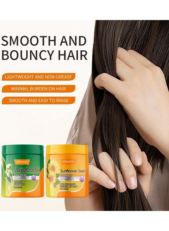 Kormesic Sunflower Seed Hair Mask 250g - Nourishing & Revitalizing - Image 4