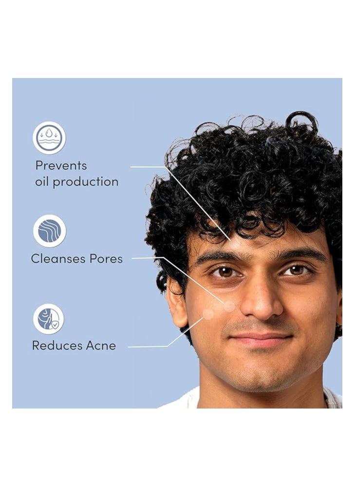 Man Matters - Clear 2% Salicylic Acid Face Wash For Men | Helps To Reduce Acne, Dark Spots And Oil Production - Image 1