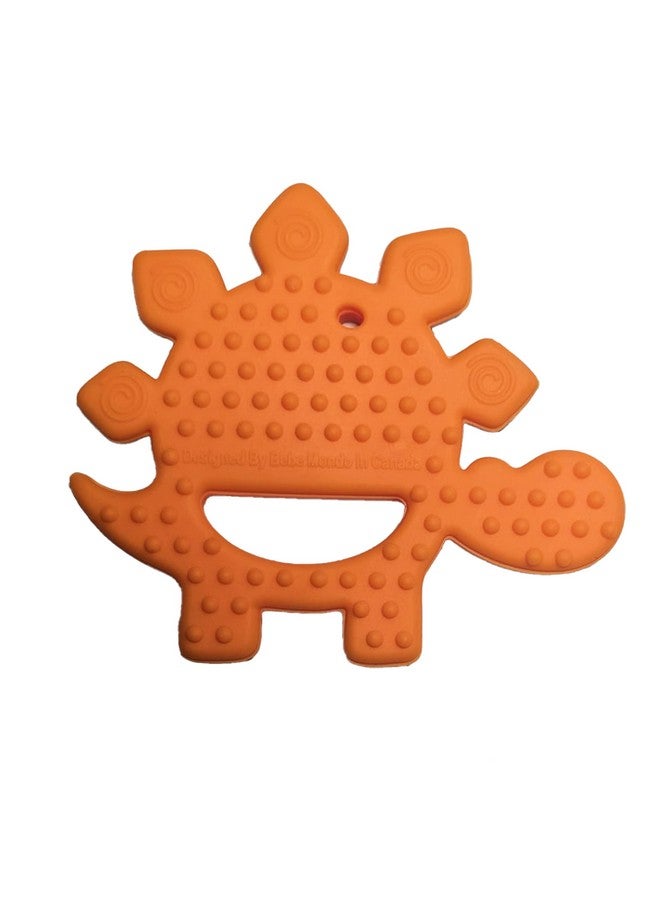 Bebe Mondo Dinosaur Teething Toys Baby Teether for Infant Baby Newborn 0-6 Months 6 to 12 18 Months and Up- Dino Teether Toy Freezer Safe & BPA Free, USA Patent Pending, 100% Food Grade Silicone-bebe mondo - Image 2