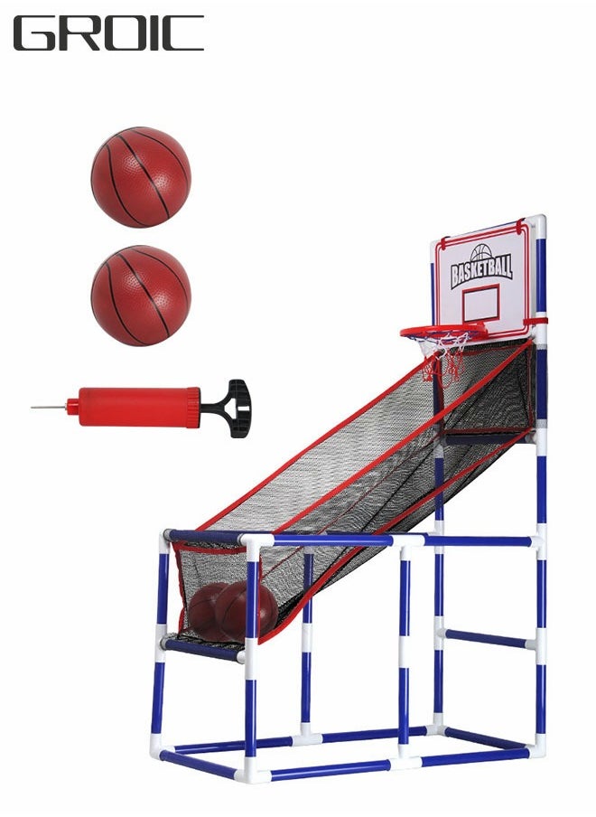 GROIC - Arcade Basketball Hoop Game – Basement Toys – Basketball Hoop for Kids – Basketball Game with Hoop Training System –Air Pump Included- Kids Indoor Sports Toys – Fun and Entertaining - Image 1