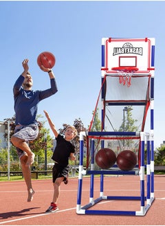 GROIC Arcade Basketball Hoop Game – Basement Toys – Basketball Hoop for Kids – Basketball Game with Hoop Training System –Air Pump Included- Kids Indoor Sports Toys – Fun and Entertaining  - Image 5