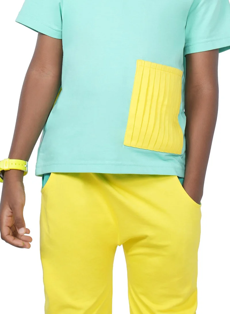 Pilolo origami pocket t-shirt