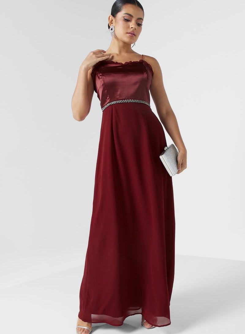 Ella Limited Edition Satin Bodice Gown Dress  - Image 1