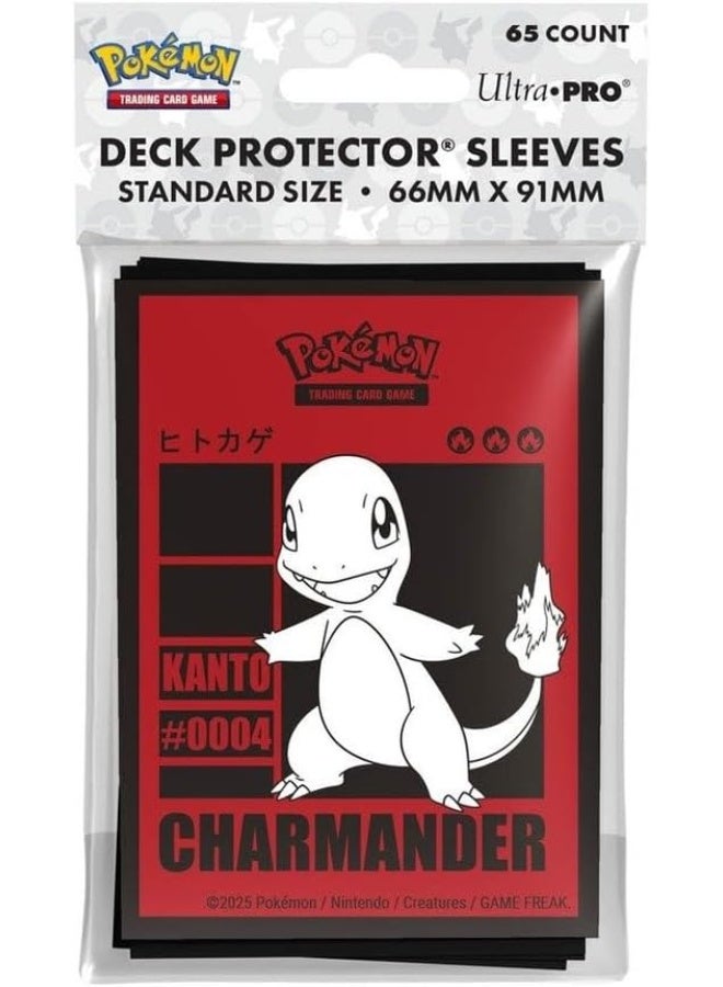 Ultra Pro Pokmon: Charmander 65-Count Deck Protector Sleeves