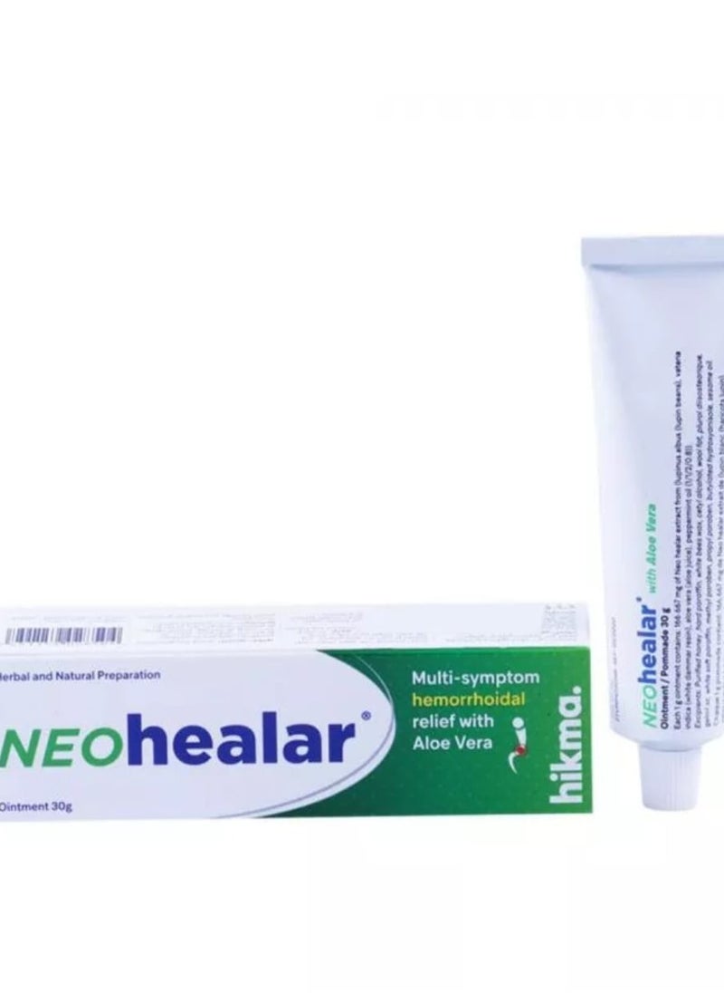 NEOH - Hemorrhoids NeoHylar reduces swelling and relieves burning and itching, Hemeroid ointment with natural ingredients - Image 1