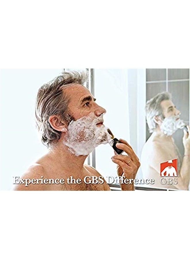 G.B.S Sharp Blades and Alum Block, Natural and Neck Razor Cuts and Nicks Soothes Skin and Pore After Shave, Pack of 36