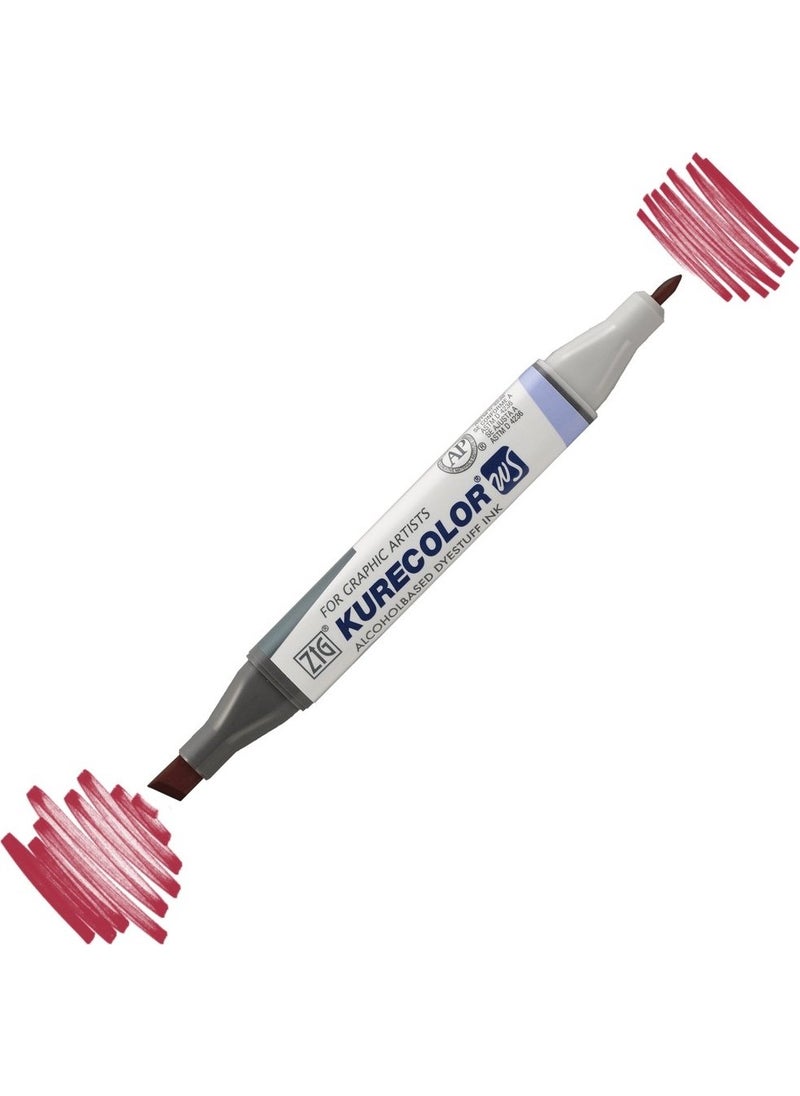 Zig - Kurecolor KC3000 Twin S Marker Pen 268 Deep Red - Image 1