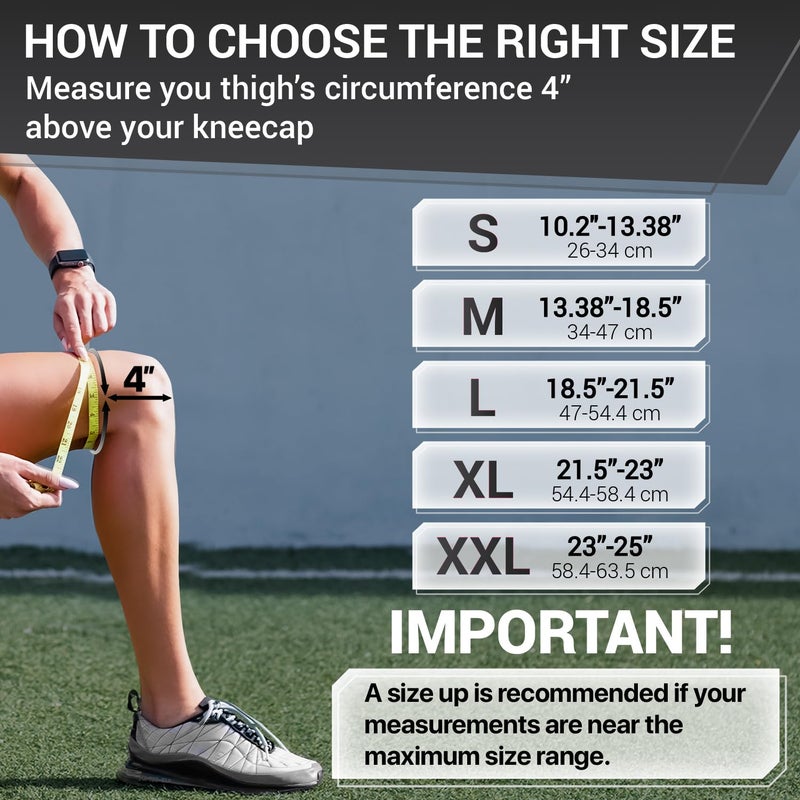DR. BRACE ELITE Knee Brace with Side Stabilizers & Patella Gel Pads for Maximum Knee Pain Support and fast recovery for men and women-Please Check How To Size Video (Pluto, X-Large) - Image 2