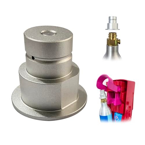 Aopkeo Soda Water CO2 Cylinder Quick Connect Adapter Replacement for Terra DUO ART Gaia Sparkling Water Maker Soda Machine TR214 Thread to Quick Connect - Image 1