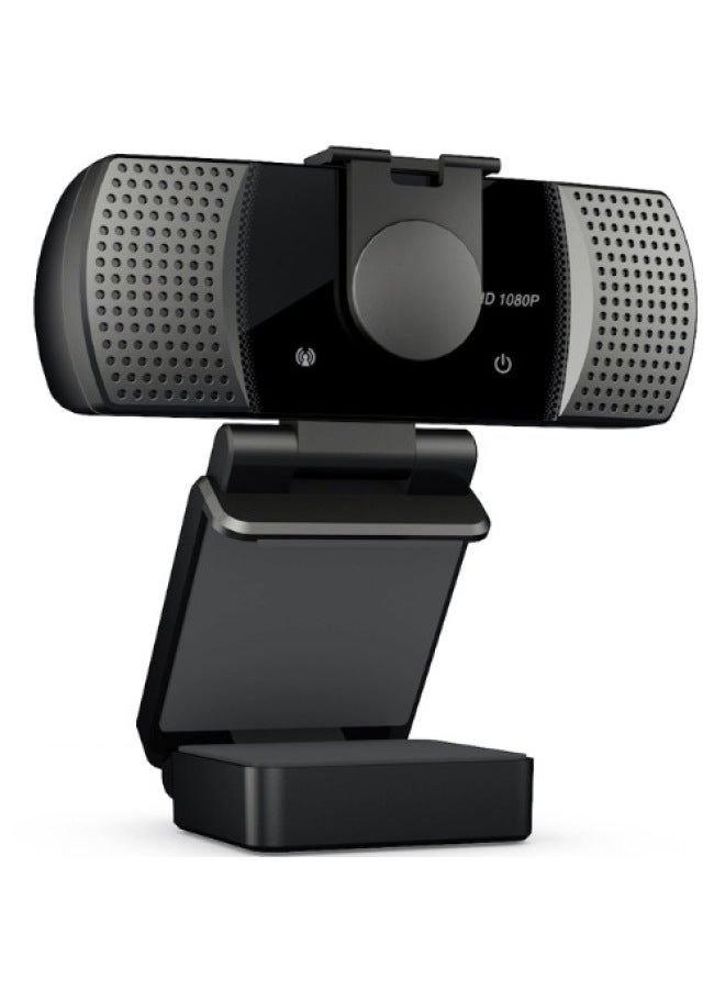 1080p Network HD Camera Video Conference With Microphone Live Camera Online Class Home Drive-Free-Color:Black - Image 4