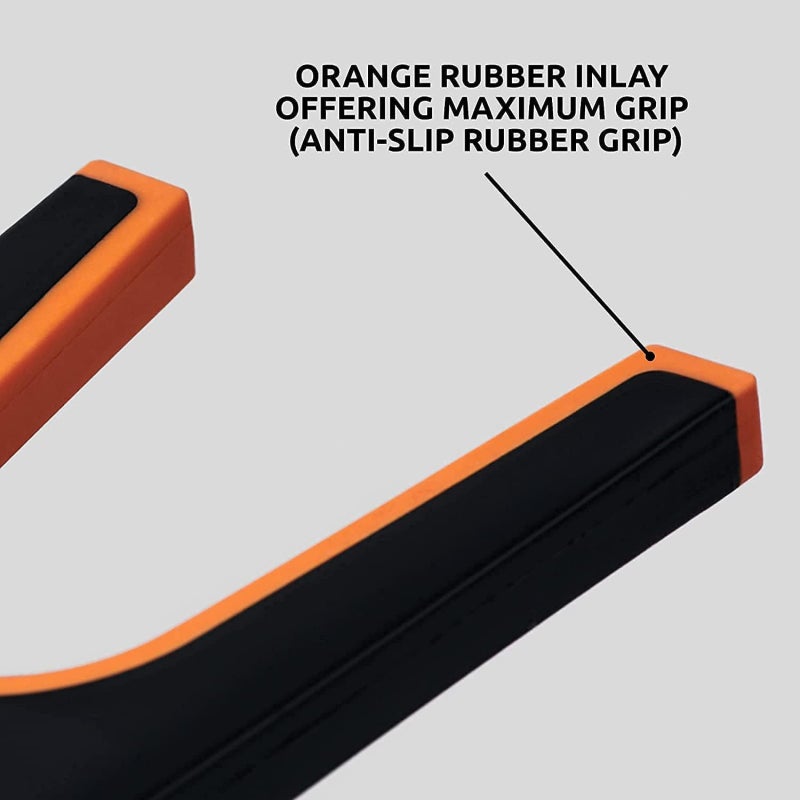 Special shoe remover for horse boots, boots, and equestrian boots  Orange - Image 5