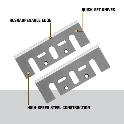 DEWALT Planer Blades, High Speed, Steel (DW6655) - Image 3