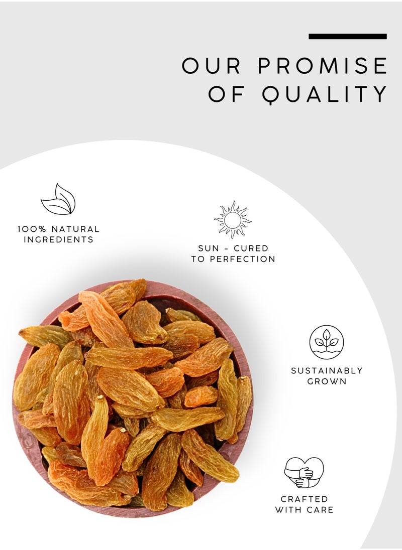 Awafi Mill AWAFI MILL Dried Big Raisins | Premium Kishmish | Naturally Sweet & Juicy Dry Fruit  - Image 5