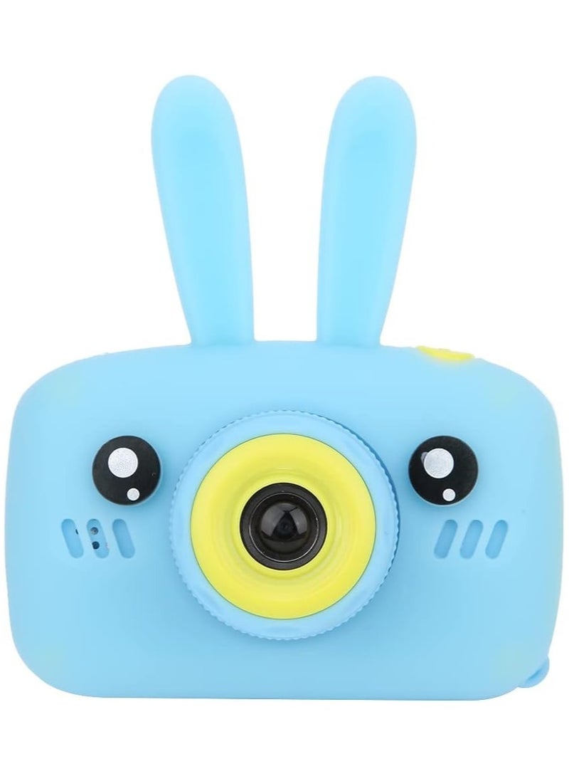 ELTRAZONE Cartoon Digital Camera, Baby Mini Camera, USB Charging Multi Photo Sticker Mode Lightweight for Friends for Travel(X500 Rabbit) - Image 1