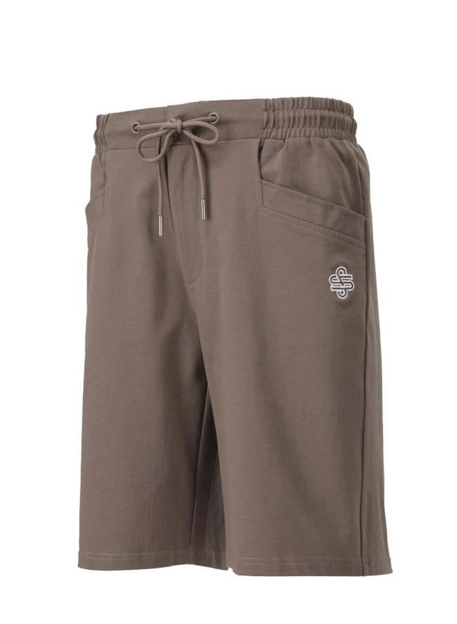 Selene Men Logo Detail Casual Shorts with Drawstring - Image 2