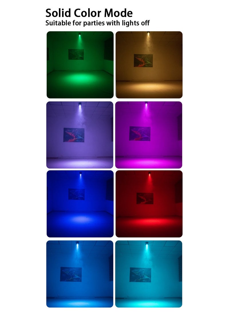 سوفي مصباح ديسكو LED بسبعة ألوان مع جهاز تحكم عن بعد، يعمل بمنفذ USB، مزود بإضاءة مسرحية تعمل بالصوت مع كرة سحرية وإضاءة فوق بنفسجية، مصباح ستروب متعدد الزوايا مناسب لحفلات أعياد الميلاد والنوادي المنزلية - Image 4