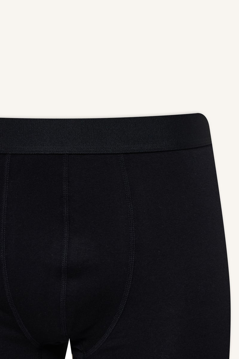 DeFacto Black Man Regular Fit 3 Piece Boxers Casual - Image 4