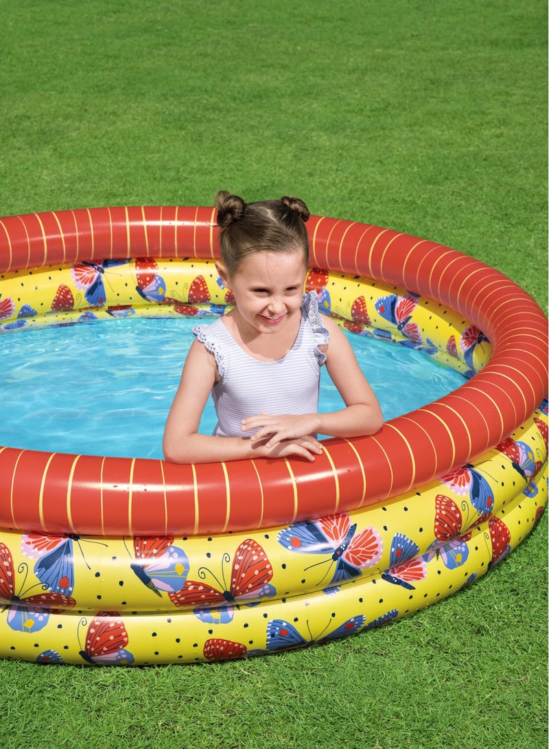 بست واي مسبح أطفال حوض سباحة برسومات فراشات من بيستواي (موديل 51202) - Image 5