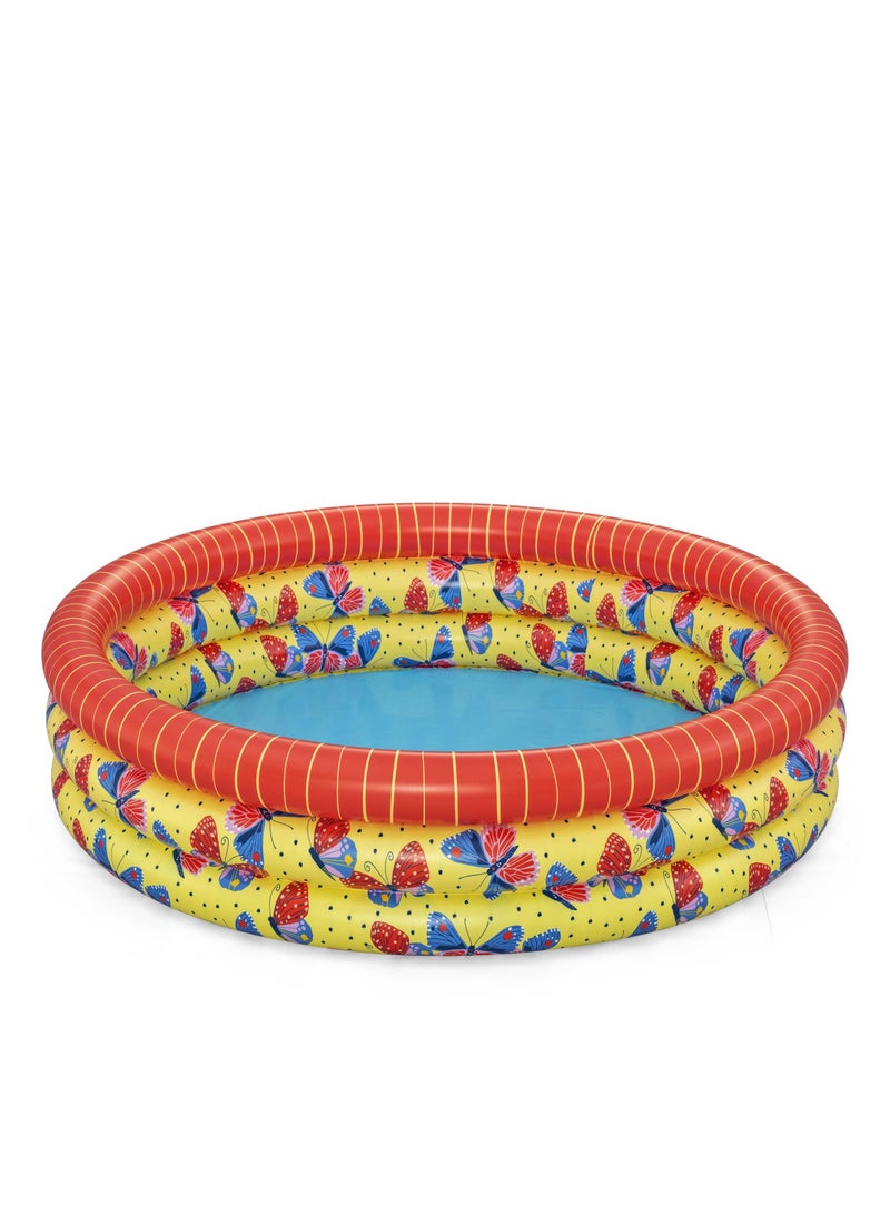 بست واي مسبح أطفال حوض سباحة برسومات فراشات من بيستواي (موديل 51202) - Image 2