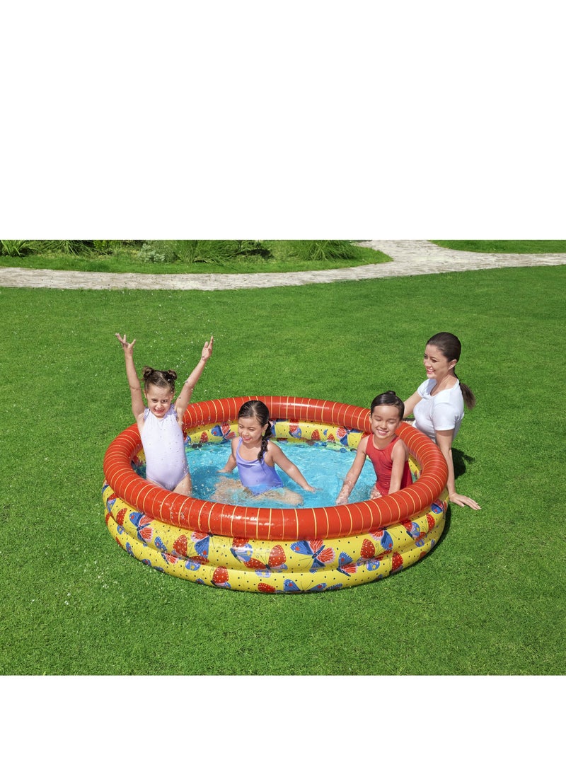 بست واي مسبح أطفال حوض سباحة برسومات فراشات من بيستواي (موديل 51202) - Image 4