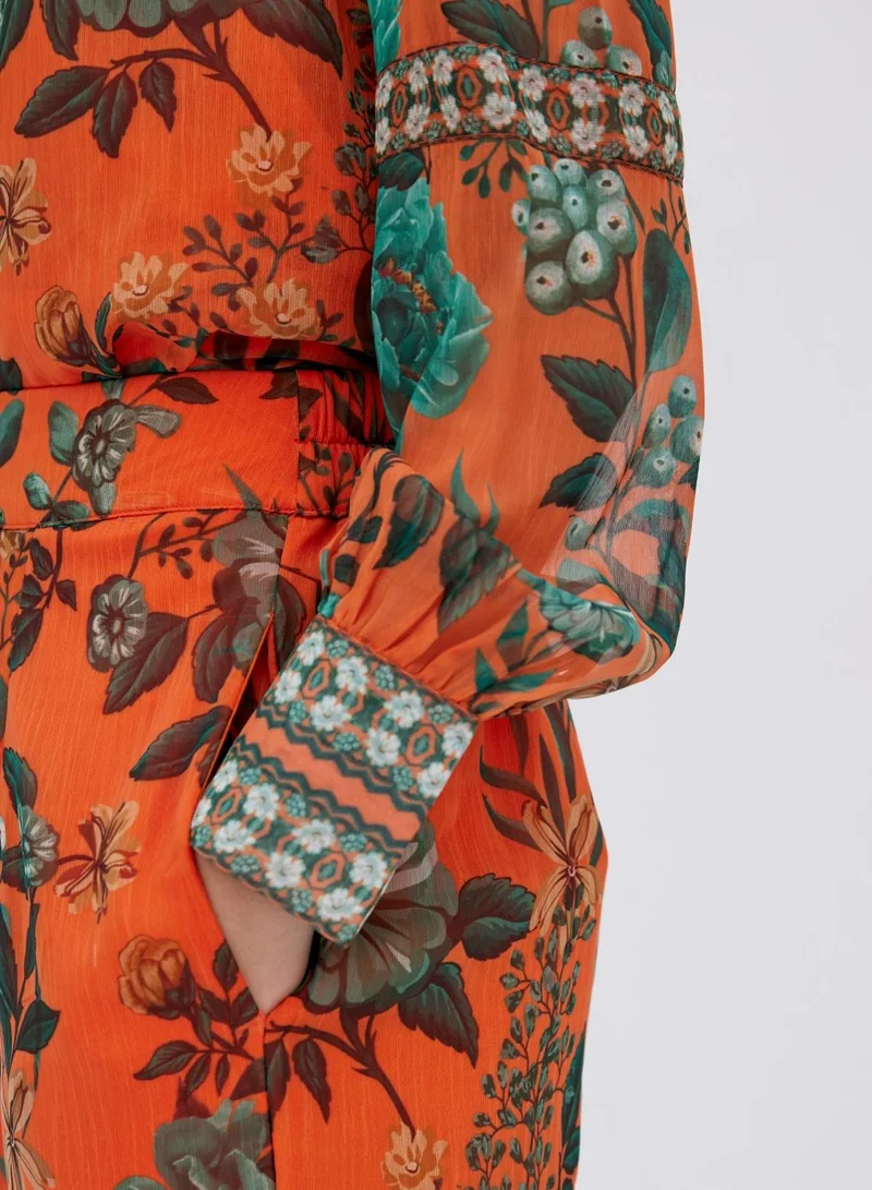 Raishma Aspen Orange Trousers