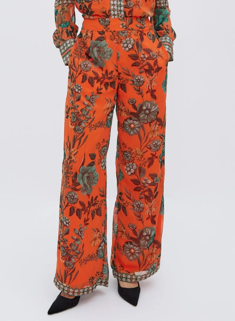 Raishma Aspen Orange Trousers