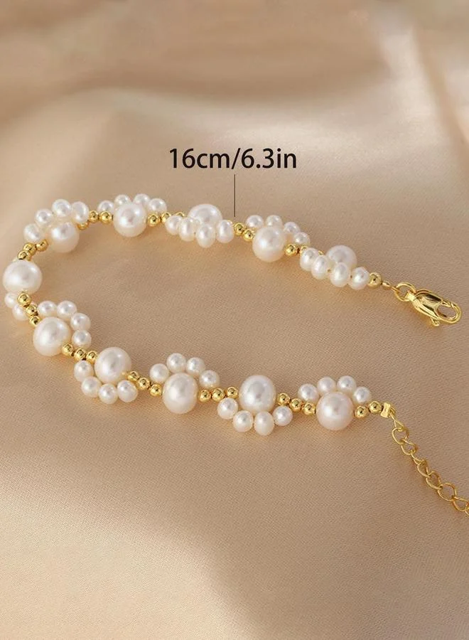 Take Two  Pearl Beaded Bracelet for Women | Best Price UAE