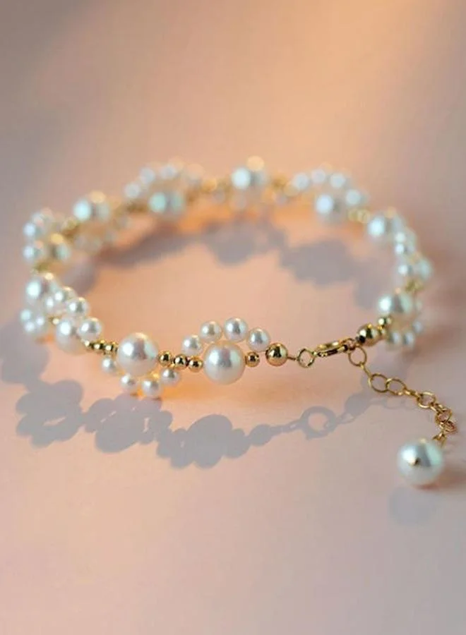 Take Two  Pearl Beaded Bracelet for Women | Best Price UAE