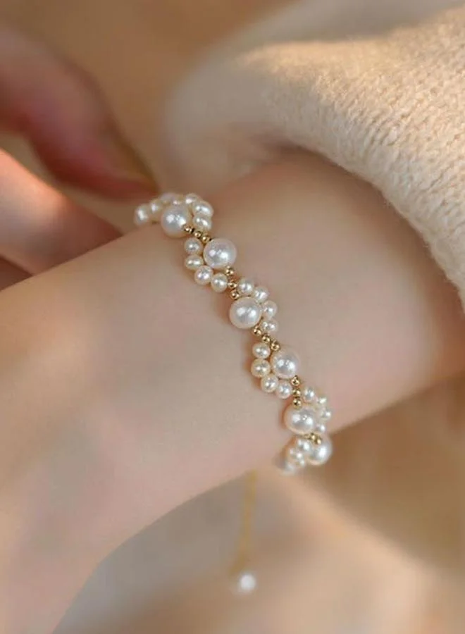 Take Two  Pearl Beaded Bracelet for Women | Best Price UAE