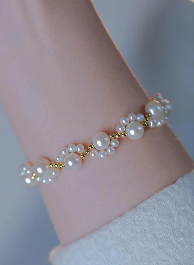 Take Two  Pearl Beaded Bracelet for Women | Best Price UAE