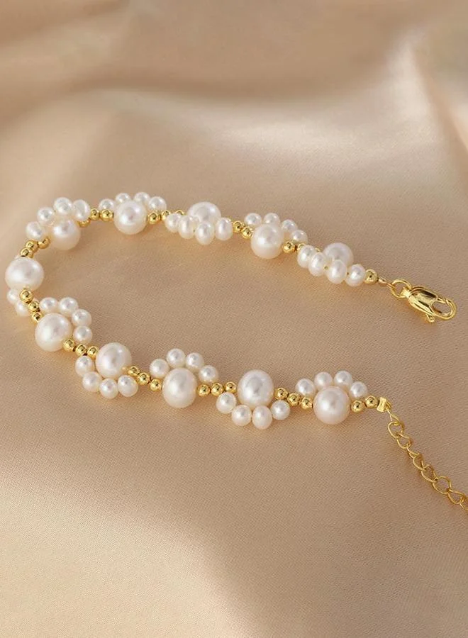 Take Two  Pearl Beaded Bracelet for Women | Best Price UAE