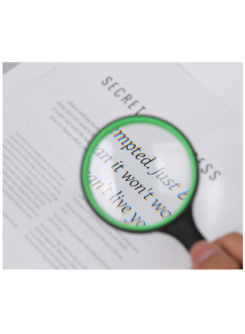 4 Pcs Handheld Reading Magnifier For Reading Book, Newspaper, Map - Image 4